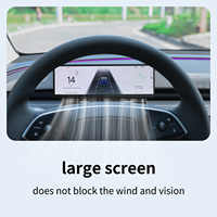 Écran tactile LCD 10,88 pouces Plug & Play pour tableau de bord Tesla Model 3/Y, écran partagé 2.5D, Android Auto, télécommande, avant