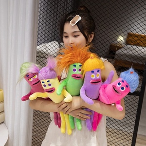 Angela Customization Nouveauté très vendue Peluches Monstre Saucisse Arc-en-ciel Mignonnes de Dessin Animé Originales - Product Image 2