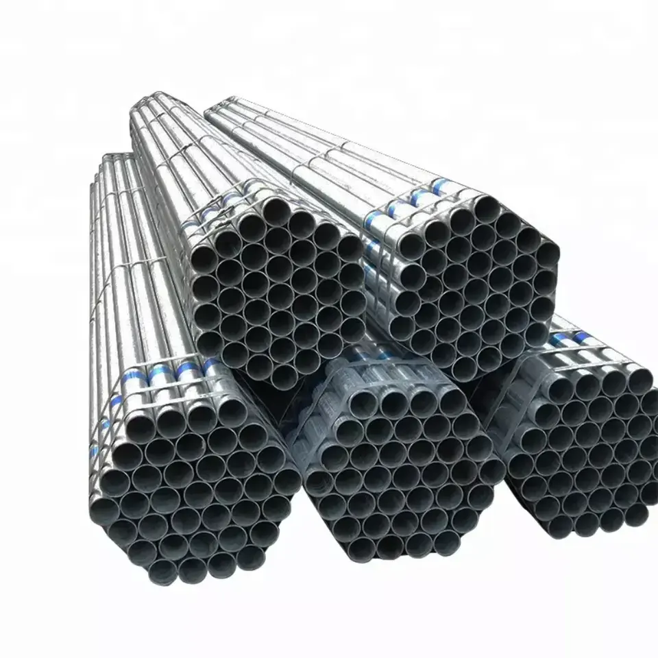 Fornitore di fabbrica DN15-DN200 tubo in acciaio zincato a caldo prezzo gi tubo per tubi di costruzione