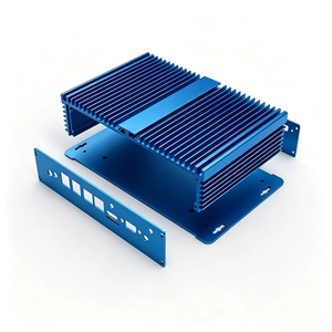Contenitore in alluminio estruso ad alta resistenza con lavorazione CNC, alloggiamento per controller in alluminio anodizzato <span class=keywords><strong>a</strong></span> colori, produzione OEM - Product Image 1