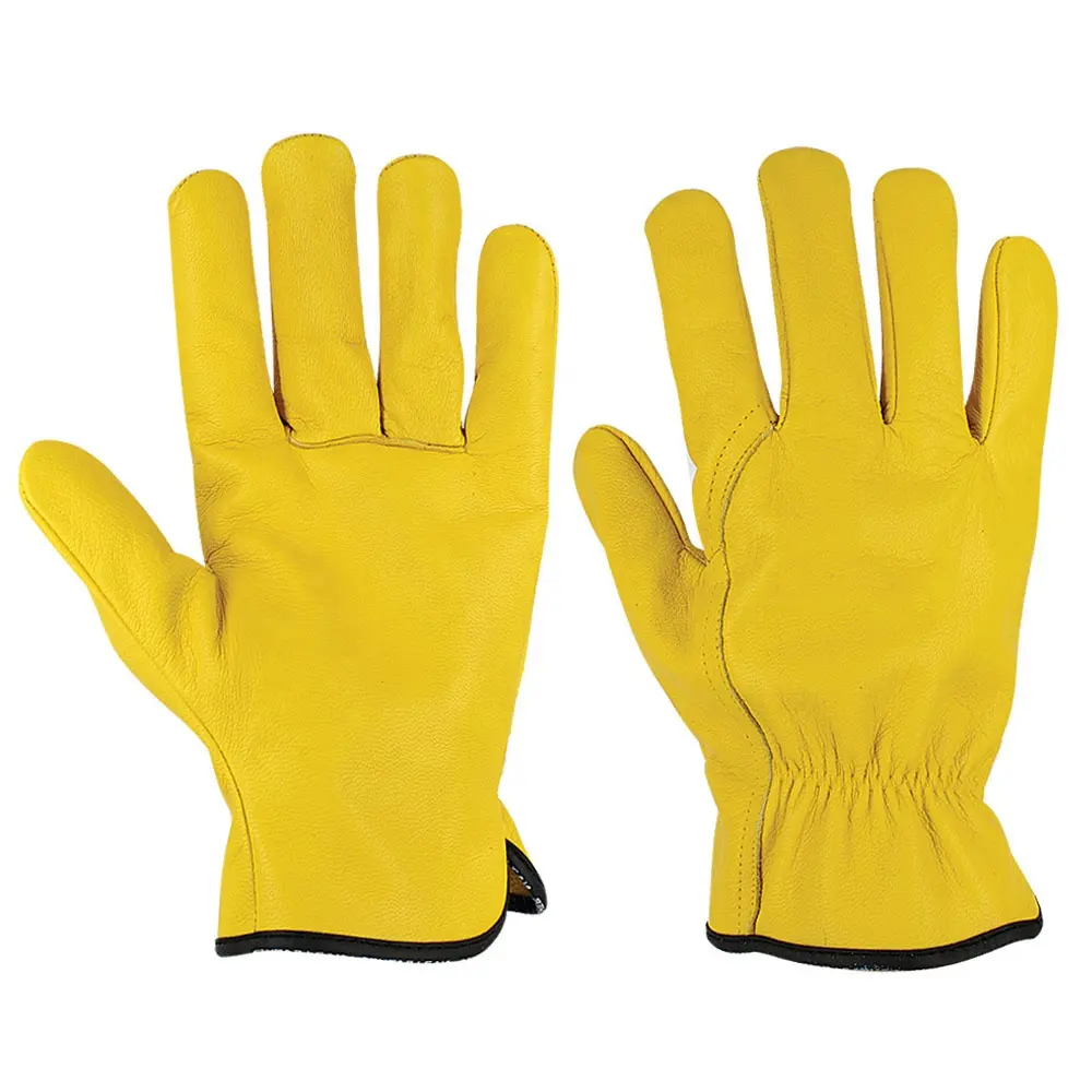 Guantes de trabajo de nailon y poliéster, guantes de seguridad de trabajo recubiertos de látex para construcción, alta calidad, venta al por mayor