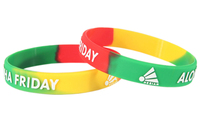 Bracelets RFID en silicone personnalisés, étanches, avec logo et message personnalisés pour hommes - Idéal pour les événements