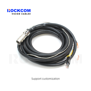 <span class=keywords><strong>LMI</strong></span> M16 14Pin Hembra Recto P & <span class=keywords><strong>E</strong></span> Cable de visión artificial de alta flexión para cámara industrial - Product Image 3