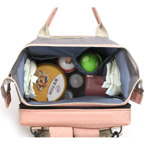 Customized Mommy Baby <strong>Bags</strong> for Mom Diaper <strong>Bag</strong> <strong>Backpack</strong> With <strong>Changing</strong> Station Maternity Nappy <strong>Bag</strong> With Foldable Baby Bed - Product Image 2