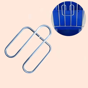 Crochet de porte en métal recommandé pour lapin poulet Pigeon outil de <span class=keywords><strong>cage</strong></span> de poulet-état neuf - Product Image 6