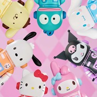 POPMART MEGA SPACE MOLLY 400% Sanrio Hello Kitty & Cinnamoroll — Коллекционная фигурка из ПВХ, аниме-декор для дома, таинственная коробка