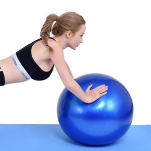 Balle de yoga extra épaisse <span class=keywords><strong>en</strong></span> PVC anti-éclatement 55cm 65cm 75cm avec pompe pour le fitness de grossesse - Product Image 3