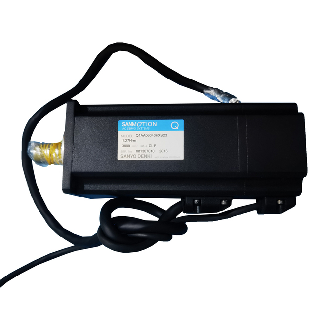 100% Original Industrial Automation AC Servo Motor Q1AA06040HXS23 Steel Electric Motor