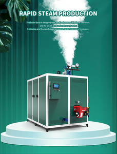 Caldera Industrial de 2 Toneladas con Certificación CE ISO9001, Generador Vertical de Combustión de Petróleo y Gas - Product Image 3
