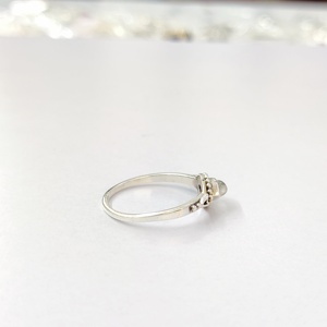 Anillo de Piedra Lunar, Anillo de Plata de Ley 925 con Piedra Preciosa, Colección Hecha a Mano, Anillos Finos, Joyería de Plata, Precio al por Mayor - Product Image 4