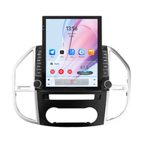 Écran Tesla vertical de 9,7 pouces pour autoradio de voiture Mercedes Benz W447 Vito 3 2014-2020 avec navigation GPS, Car-play, Android Auto