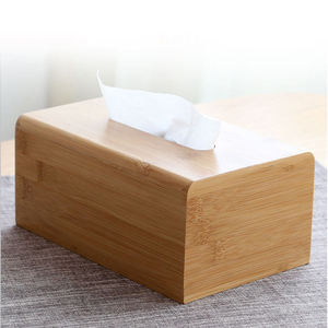 Boîte de mouchoirs en bambou rectangle nordique <span class=keywords><strong>personnalisée</strong></span> boîte de mouchoirs en bois de gros pour une utilisation <span class=keywords><strong>personnalisée</strong></span> - Product Image 6