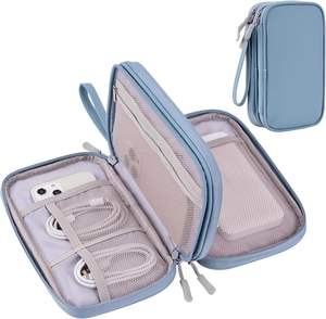 Échantillon gratuit : Organisateur de câbles de voyage, Étui de rangement électronique de voyage, Étui de rangement pour appareils électroniques de voyage, Rangement de voyage pour câbles - Product Image 1