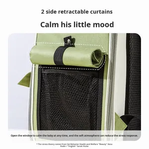 Köpek katı moda Oxford sırt çantası nefes büyük kapasiteli dört mevsim çevre dostu uzay kapsül malzemeleri - Product Image 4