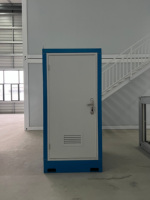 LESEN Container Prefabbricato in Acciaio con Pannelli Sandwich, Bagno Portatile Moderno e Traspirante, Design Pieghevole, Garanzia 1 Anno