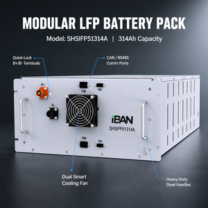 Batería Lifepo4 de Alto Voltaje 563v 314ah Personalizada al por Mayor, Paquete de Baterías Lifepo4 de 176.8kwh para Montaje en Rack - Product Image 5