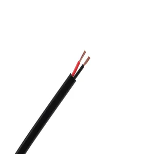 Cable blindado estándar americano, certificado Ul 2587, 2 núcleos, 22awg, multinúcleo