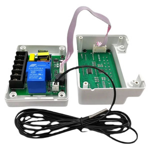<span class=keywords><strong>Thermostat</strong></span> numérique XH-W3103 12V 300W 24V 600W 220V à écran tactile <span class=keywords><strong>5000W</strong></span> 30A – Contrôleur de température mural haute puissance - Product Image 3