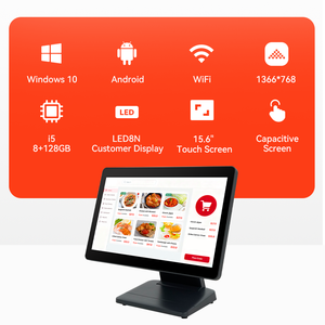 SuperWin CY69 POS, Suministro de Fábrica, OEM ODM, Terminal Punto de Venta con Pantalla Táctil, Diseño Modular, Terminal Punto de Venta Todo en Uno de 15.6 Pulgadas para Venta al por Mayor - Product Image 2