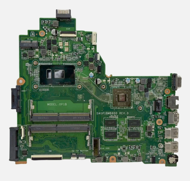Laptop Motherboard for HP 14-BS 240 G6 Laptop Motherboard DA0P1BMB6D0 i5-7200U Radeon 520 2G-GPU
