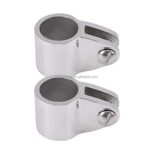 Embout coulissant à œillet pour bimini, quincaillerie marine robuste en acier inoxydable 316, compatible avec les tubes ronds de 7/8'' ou 1'' de diamètre extérieur - Product Image 3