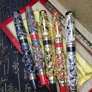 JXC189 Promotional Jinhao luxury high quality heavy dragon gift metal roller pen with custom logo nice gift