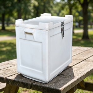 Caja Refrigeradora Aislada de 50L para Almacenamiento de Alimentos y Bebidas, Caja Refrigeradora de Plástico de 50 Litros para Transporte en Cadena de Frío - Product Image 2