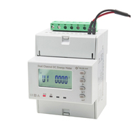 Compteur d'énergie multi-circuits 2 canaux RS485 pour borne de recharge de véhicules électriques