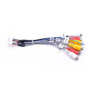 Universal Car DVD Player สายควบคุมสัญญาณเสียงออก L/R,AUX in L/R, ซับวูฟเฟอร์, สาย GPS CVBS-IN รถวิทยุแอนดรอยด์ - Product Image 5