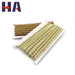 OEM/ODM-Cinta de <span class=keywords><strong>cuentas</strong></span> de tubo, adorno de encaje con <span class=keywords><strong>cuentas</strong></span> blancas, costura artesanal, Collar, ropa, tocado, materiales de encaje - Product Image 1