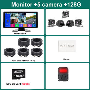 Enregistreur DVR embarqué pour camion et bus <span class=keywords><strong>de</strong></span> 10,36 pouces, moniteur, caméra latérale, 10,36 pouces, 5 canaux, alarme d'angle mort BSD - Product Image 2