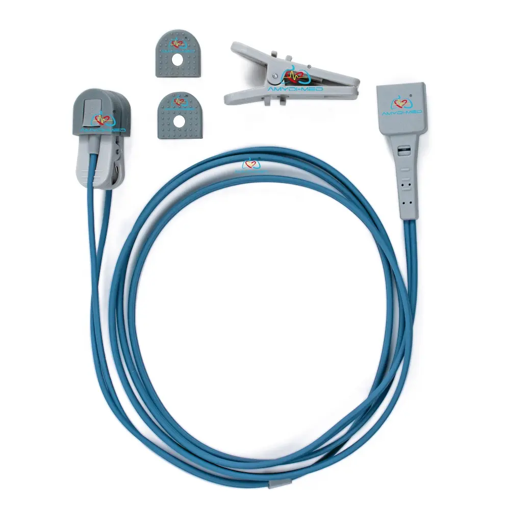 Compatibel Met Dierlijke Medische Anesthesie Veterinaire Monitor Met Nellcor 7 Pins Veterinaire Spo2 Sensor