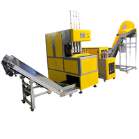 Machine de soufflage de bouteilles semi-automatique 1000-2000BPH pour la production de moulage de bouteilles en plastique PET PP PE