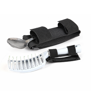 Soporte de utensilios adaptable multiusos con correa de mano para comer, <span class=keywords><strong>escribir</strong></span>, cepillarse y cuidarse - Product Image 4