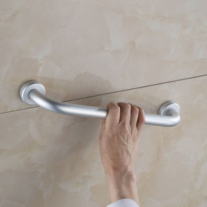 Barre d'appui de salle de bain Hengzhi en aluminium spatial, capacité de charge 50 kg, rail de sécurité antidérapant pour personnes âgées, utilisation sous la douche - Product Image 3