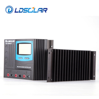 Contrôleur de charge solaire PWM 12V 24V à identification automatique 40A pour panneau solaire, régulateur pour système d'énergie domestique CN