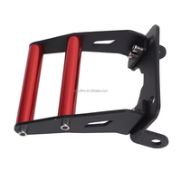 Kickscooter arrière pied Support Kit pour KUGOO M4 Pro Hitway H5 Scooter électrique fourche arrière pied étape pédale Support poignée barre partie