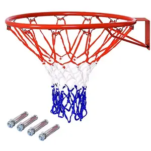 M-R1 tahan lama baja padat Breakaway basket Rim peralatan lapangan dengan kompresi ganda Springs Hoop