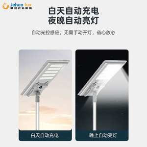 Nueva Farola Solar para Exteriores, 100W, 150W, Impermeable, LED Ultrabrillante, Integrada, para Exportación - Product Image 3