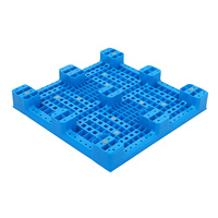 Flexography Heavy Duty Simple Face Double Face Surface Mesh HDPE Palette en maille de caoutchouc Palet plastico euro palette