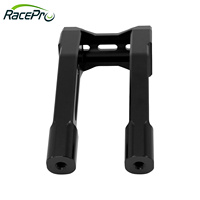 RACEPRO Motorcycle 1 inci 1,25 inci 25 32mm 10 inci Peninggi Setang untuk Harley Touring Sportster XL XR Dyna Softail Electra Glide Fatboy