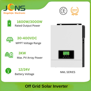 Xingzhijie 220/240/230VAC Off/lai năng lượng mặt trời bảng điều khiển biến tần MPPT điều khiển tất cả trong một biến tần 1.6kw/3.2kw quang điện biến tần - Product Image 2