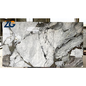 ZGSTONE Marbre de luxe <span class=keywords><strong>Brasilia</strong></span> Carreaux de marbre Iceberg Salon Design Carreaux de sol en marbre blanc populaires - Product Image 3