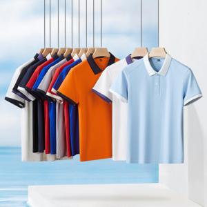 <span class=keywords><strong>Polo</strong></span> Personalizzate OEM di Alta Qualità, Vestibilità Regolare Oversize, con Logo Ricamato, Abbigliamento da Golf per Uomo - Product Image 1