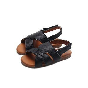 31. enfants sandales pour filles 2025 été nouveau Style de mode semelle souple anti-glissante chaussure de plage romaine - Product Image 4