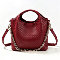Sac à bandoulière tendance pour femme, nouveau design haut de gamme, motif nœud, fermeture éclair, sac à main portable, sac bandoulière de luxe pour le shopping