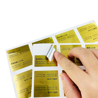 Feuilles d'autocollants personnalisables pour produits, étiquettes autocollantes personnalisées