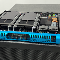 Amplificateur de puissance professionnel de classe D à 4 canaux haute puissance, amplificateur numérique stéréo 4x2000W pour caisson de basses et système de sonorisation