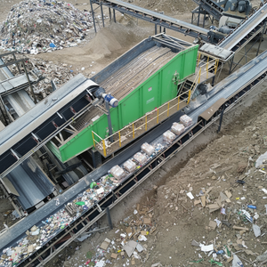 Linea di Attrezzature per lo Smistamento di Rifiuti Solidi Stanziosi da Discariche Comunali, 60-160Kw, Prezzo di Fabbrica, 2 Anni di Garanzia, Tasso di Separazione del 99% - Product Image 4