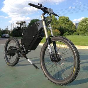 Bicicleta Eléctrica de Larga Distancia 80km, Batería de Litio 72v 40ah, Motor Bldc, Fatbike 2025, Precio Más Bajo, Stealth Bomber - Product Image 2